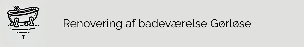 Renovering af badeværelse Gørløse